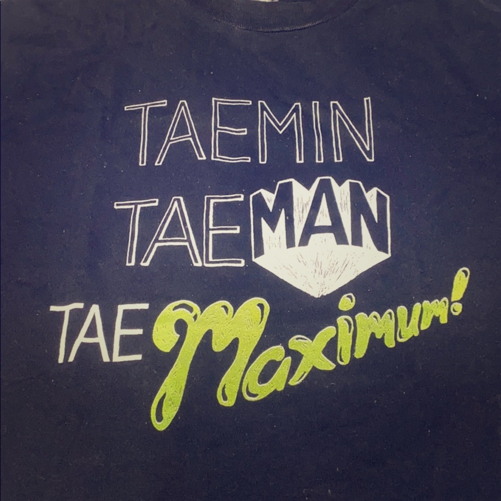 KPOP TAEMIN/MAN/MAXIMUM SHIRT